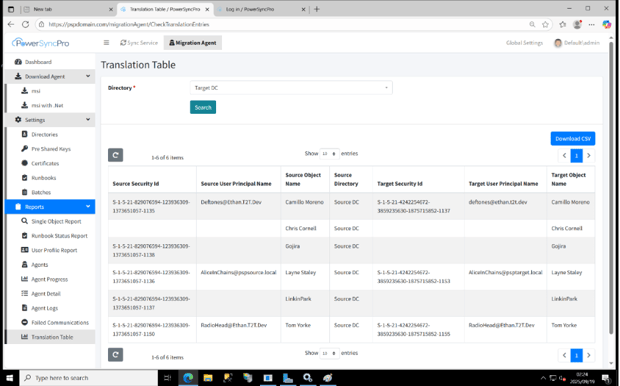 CheckTranslationTable