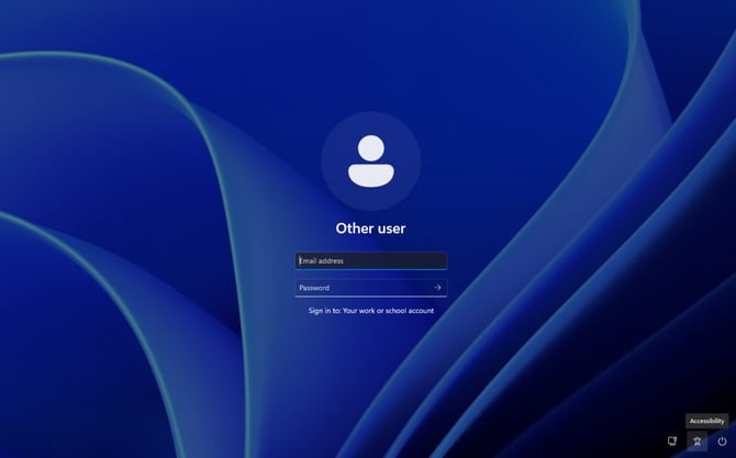 Login Screen
