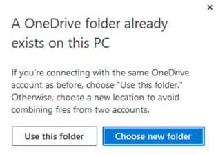 OneDrive-FolderExists