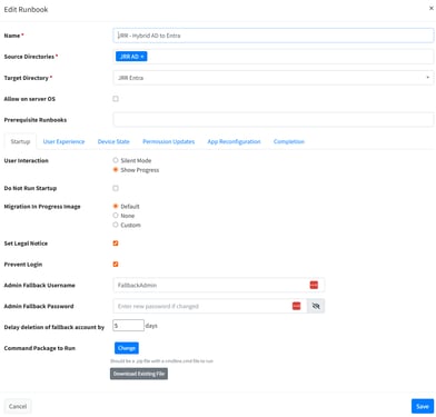 Runbook-Startup