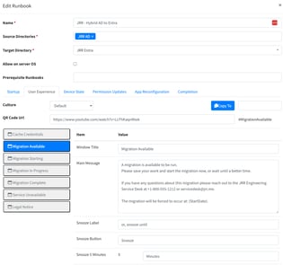 Runbook-UX